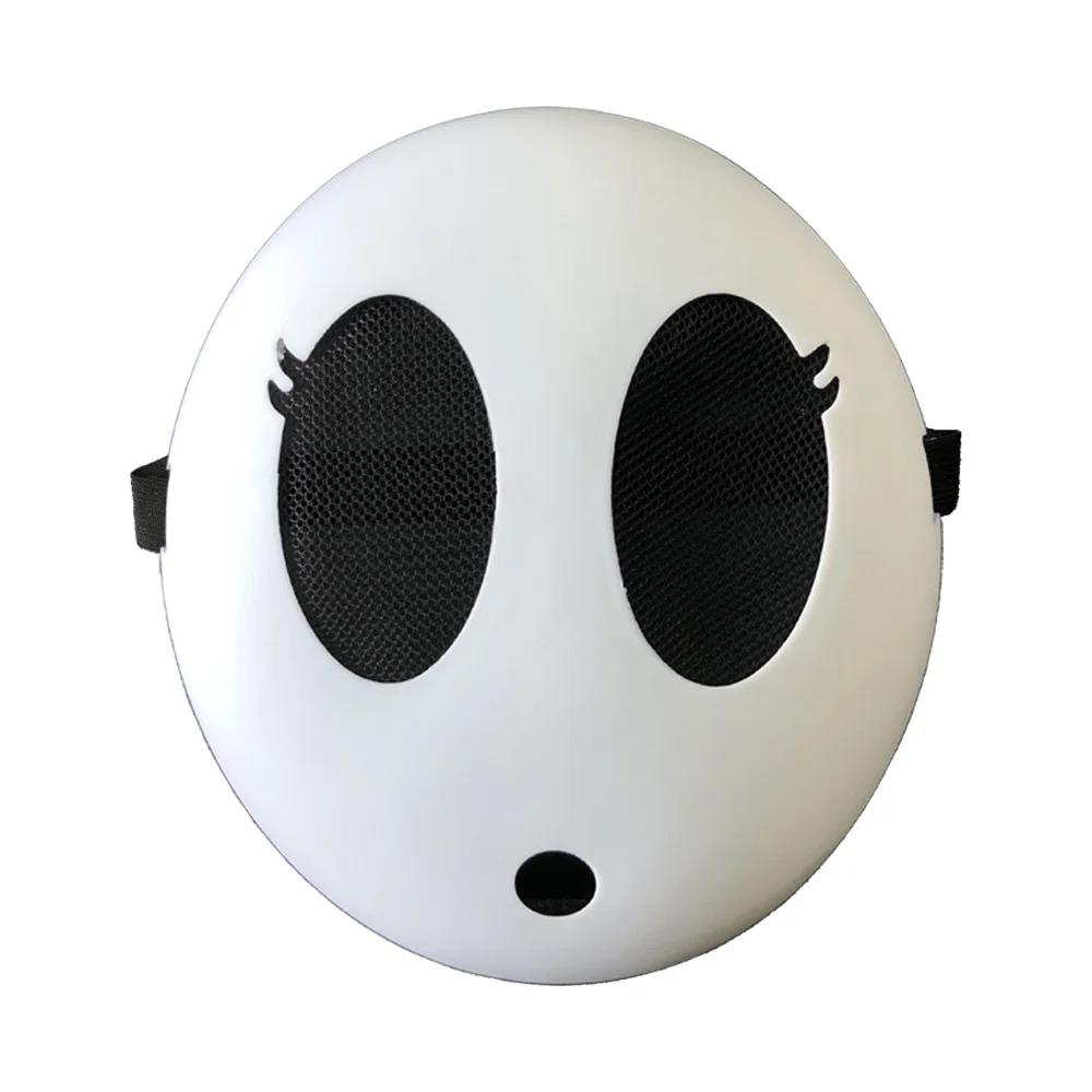Game Bros Shy Guy Mask Cosplay Funny Unisex Kid Boys Girls Adlut Plastick Masks Halloween Carnival Party Costume Props