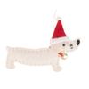 Christmas Decorations Christmas Tree Cute Cartoon Pendants Christmas Tree Dachshund Small Pendants
