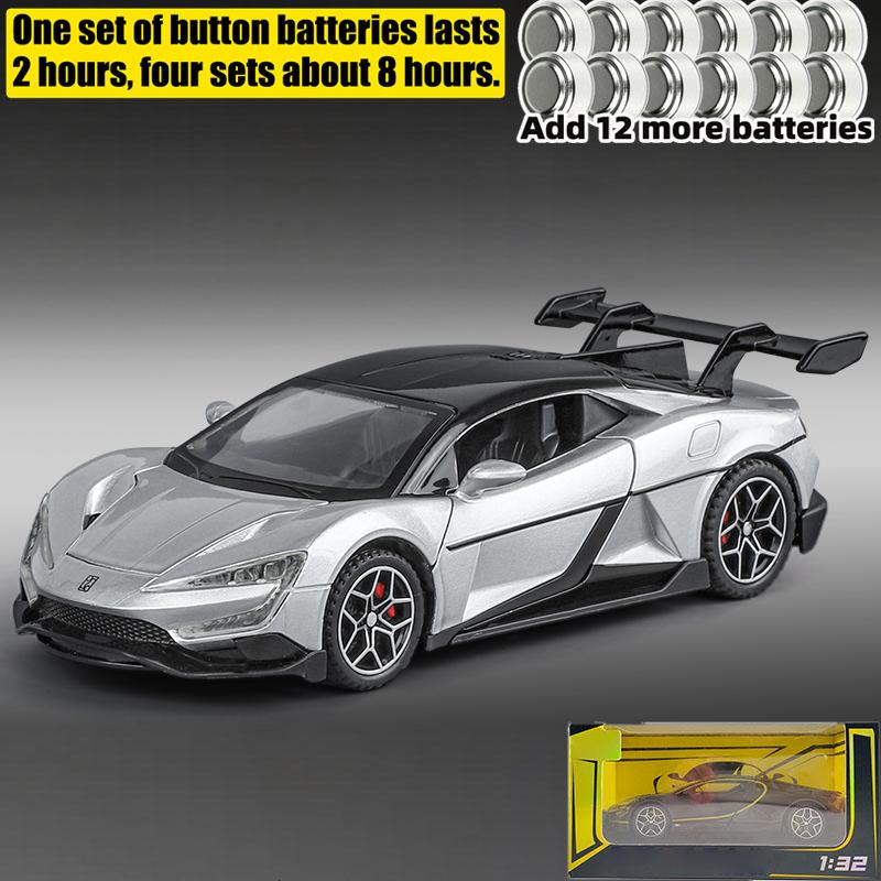 1:32 BYD Look Up U9 Supermașină Pur Electrică de Performanță Model Mașină din Metal Turnat Aliaj Ornamente Decorațiuni Display Control Central Mașină