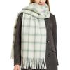 Wool Blended Plaid Simple Scarf Women's New Winter High-end Atmosphere Scarf Versatile
