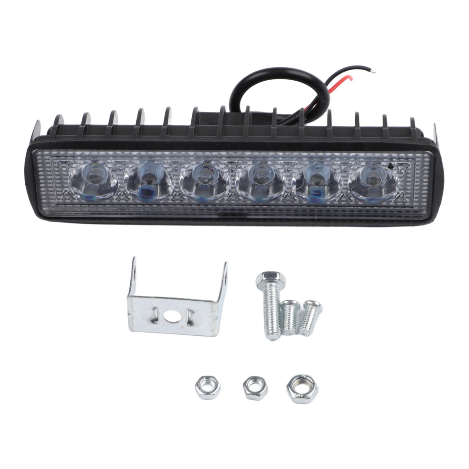 

6500K LED Light Car Light Bar LED Work Light Stainless Steel Mounting
