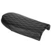 PU Leather Flat Vintage Style Motorcycle Seat Cushion Saddle Fit For CB CL AX100 CG125 Black