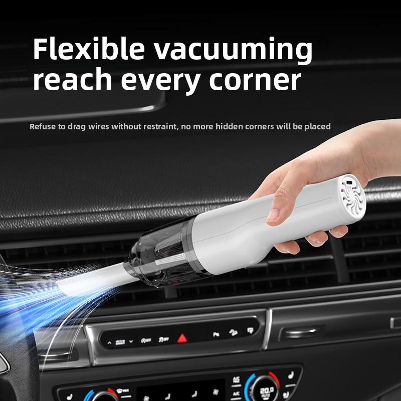 Home Car Dual Purpose Mini Portable Car Vacuum Cleaner Home Car Handheld Wireless Charging Vacuum Blowing Dual Purpose