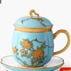 Auratic West Lake Blue Ceramic Tea Cup