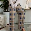 Pajama Pants, Sleepwear, Casual Drawstring Elastic Waist Pants, Comfortable Straight-leg Loose Pants