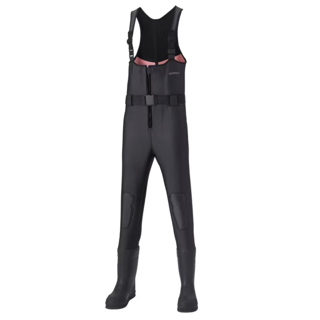 SHIMANO Chloroprene Wader Cut Pin Felt Sole Black L FF-031W