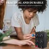 Variable Widerstandsbox 0-9999 Ohm, Einfache einstellbare Widerstandsdezkadenbox für den Physikunterricht, Schulversuchsausrüstung