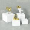 6pcs/set Acrylic Buffet Riser Square Space Saving Storage Box Dessert Cake Holder For Party Wedding Toy Figure Jewelry Display