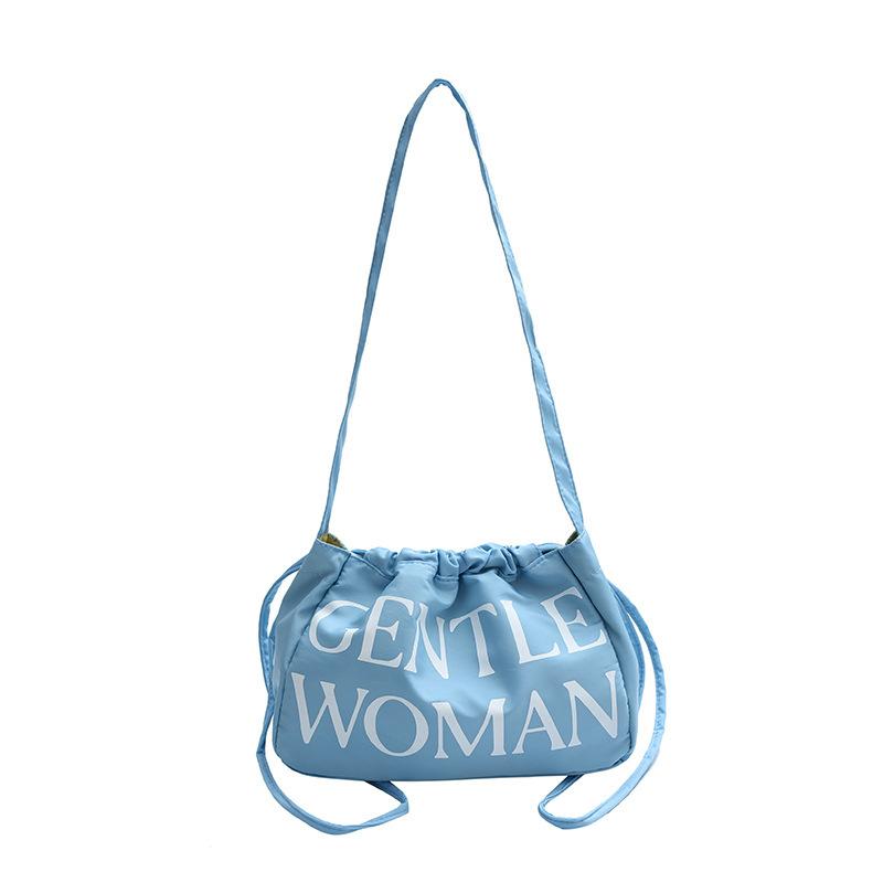 

Women s bag ntle omn colorful dumpling bag girl small fresh shoulder bag casual handbag синий