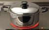 Yoshikawa Integrate Tsubame-Sanjo 24cm 5.3L Double-Handled Pot with Lid, Induction and Direct Heat Compatible, Made In Japan, SJ3397