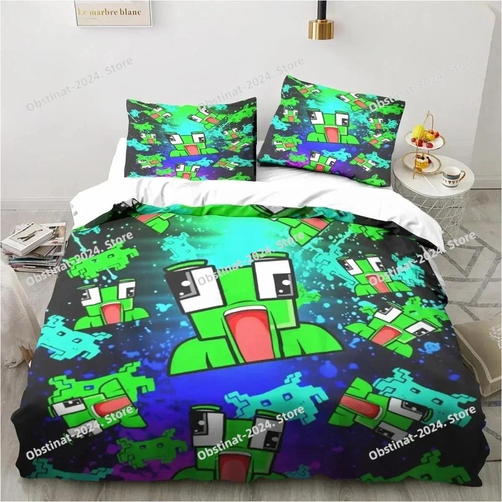 Cartoon Funny Play Unspeak.able Bedding Set Printed single Comforter Quilt Duvet Cover Pillow Case 3 Pieces Sets Kids Adult Size