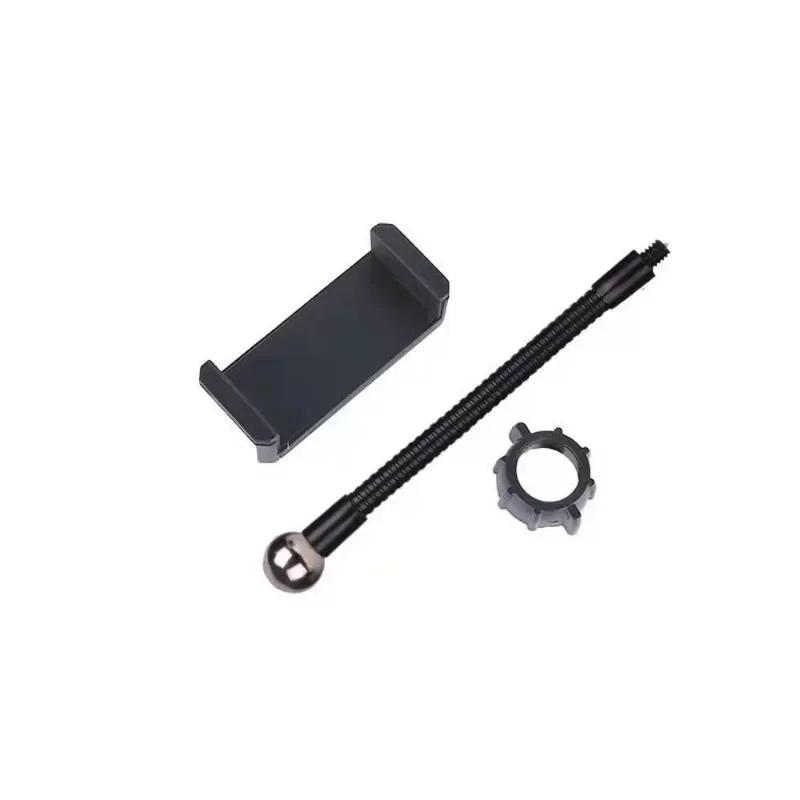 Flexibilní držák s klipem a upínací základnou pro iPhone 15 14 13 12 11 pro max / Galaxy/ Huawei/ Xiaomi/ LG Držák pro chytré telefony