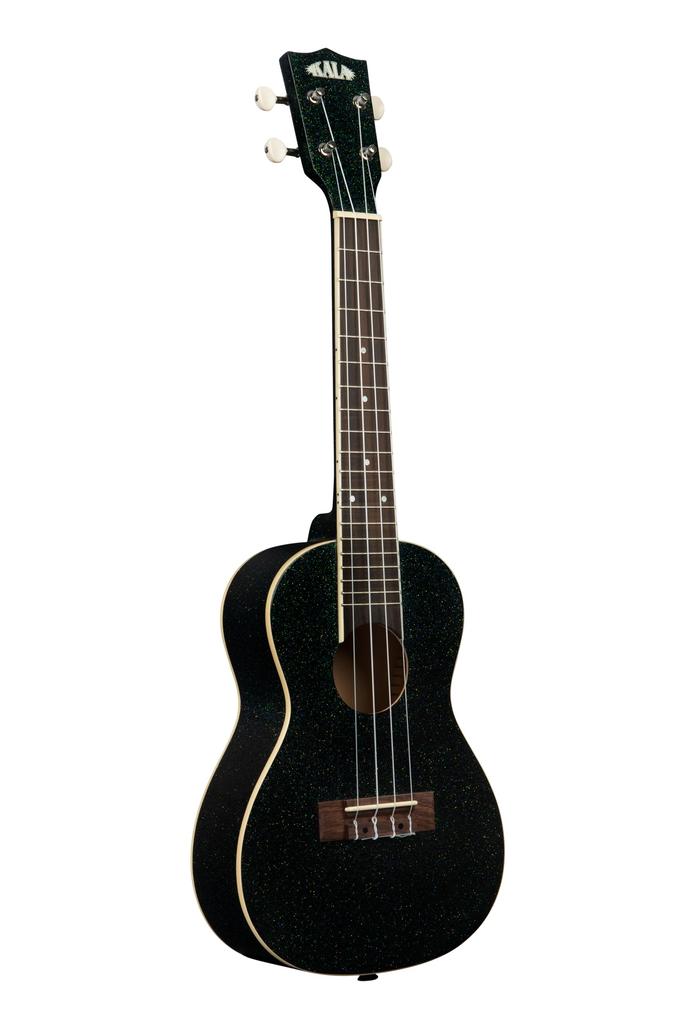 KALA Ukulele Sparkle Series Lame Sparkle Finish Concert Galaxy bag BlackKA-SPRK-BLACK-WBAG20_06 [Gig included] []