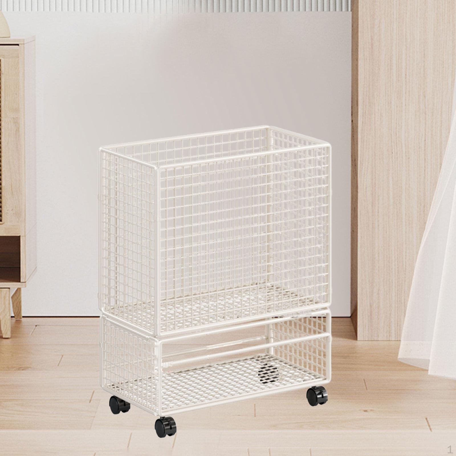 

Передвижная стойка для хранения ковриков для йоги, держатель для оборудования для домашнего спортзала для использования в помещении и на улице белый