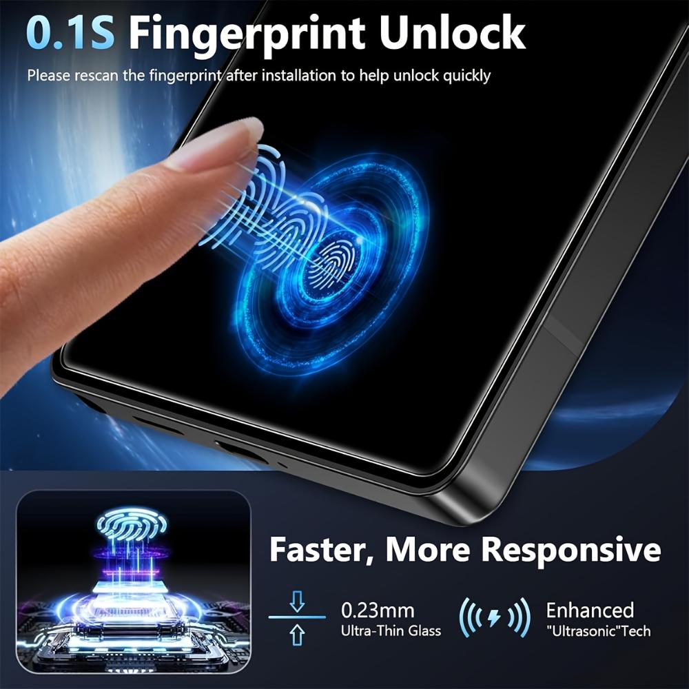 3 Stück staubfreie Installation Anti-Spy HD Gehärtetes Glas Displayschutz für Samsung Z Fold 8 7 6 5 Oleophobe Beschichtung Vollabdeckung