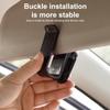 1 Pièce Porte-Lunettes de Voiture Support Pare-Soleil Clip Porte-Lunettes de Soleil Support Strass Portable Lunettes de Soleil Clip Cristal Décoration