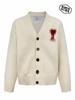 Cross-border Love Letter Embroidery Unisex Woolen Cardigan Sweater