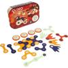 Mars Rovers CLIXO - GIPSY TOYS - Jeu de construction magnétique, flexible - 30 pcs - dès 6 ans - Brille dans la nuit