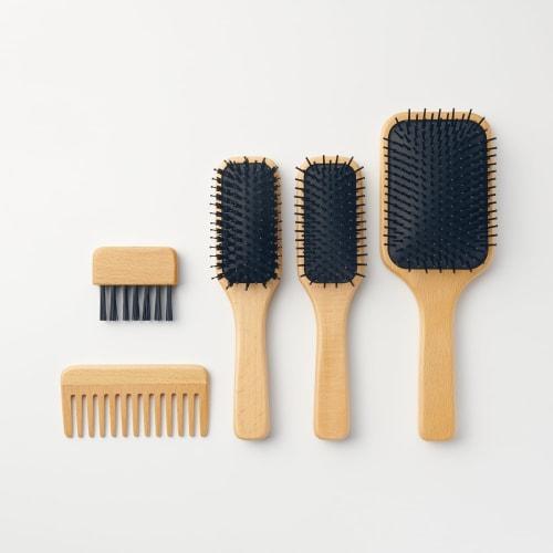 MUJI Beech Wood Care Brush Hair Brush OFA37A0S