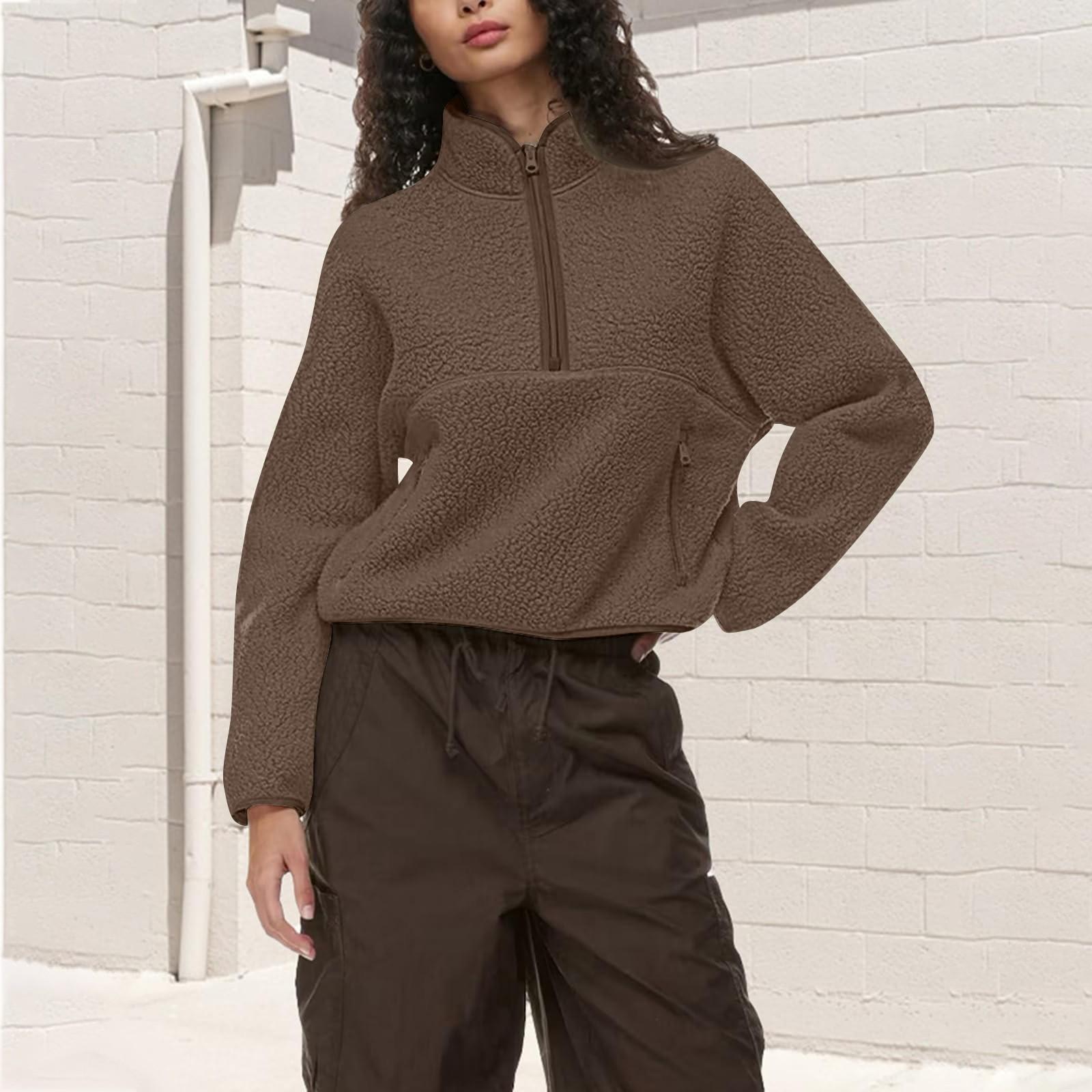 

Winter clothing for women plus size clothes for women sweaters for women long sleeve shirts for women women fall clothes pullover M зелений