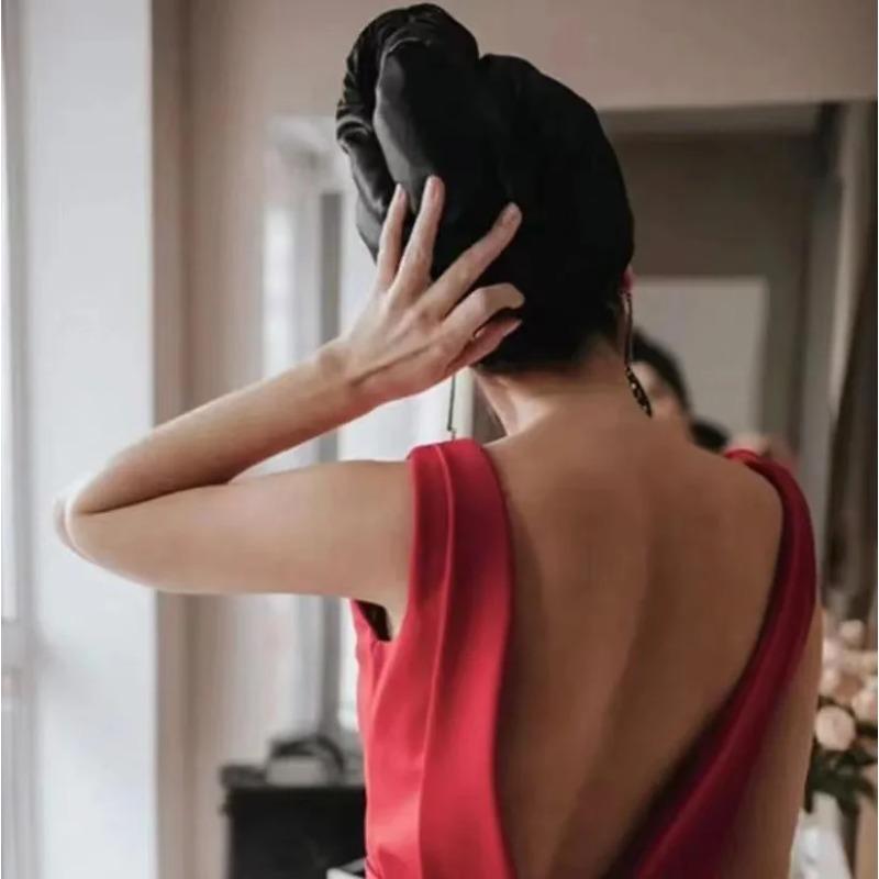 Prosoape Îngroșate de Uscat Părul de Mătase Mari Moi din Microfibră Uscare Rapidă Capsulă Tip Turban Femei Duș Păr Lung Uscător Elastic Absorbant