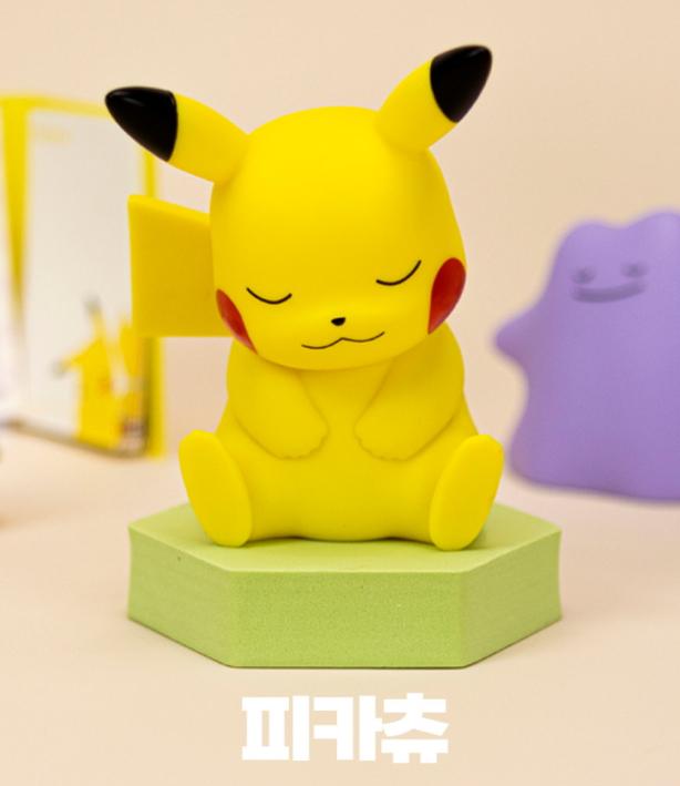 מנורת אווירה מיני LED רשמית של פוקימון – פיקאצ'ו, סנורלקס, דיטו, איבי | מנורת שינה מקורית של פוקימון