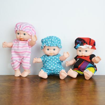 4 Inches Kawaii Cute Baby Doll Bebe Reborn Educational Toys for Kids Dollhouse Multi Joints Dolls