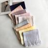 Sun Proof Pure Linen Scarf Sun Protection Neck Scarf Japanese Style Shawl Wrap  Daily Wear