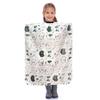 Child Friendly Barbers Cape Kids Haircut Cape, Adjustable Fit for Kids, Waterproof Polyester Home Haircut Accessory