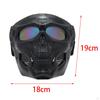 Skull Goggles Protective Full Face Mask for Riding Skiing Snowing Party