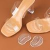 1 Pair Forefoot Pads for Sandals High Heels Silicone GEL Invisible Half Size Pads Non-slip Stickers Thickened Self-adhesive New