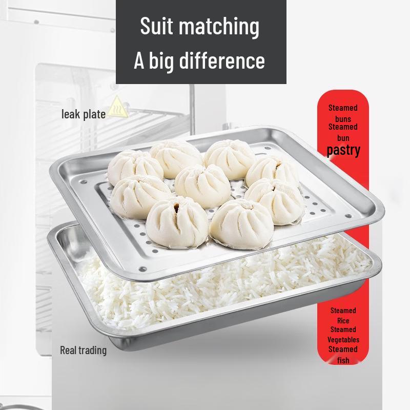 UOSUUOSU Stainless Steel Draining Tea Tray