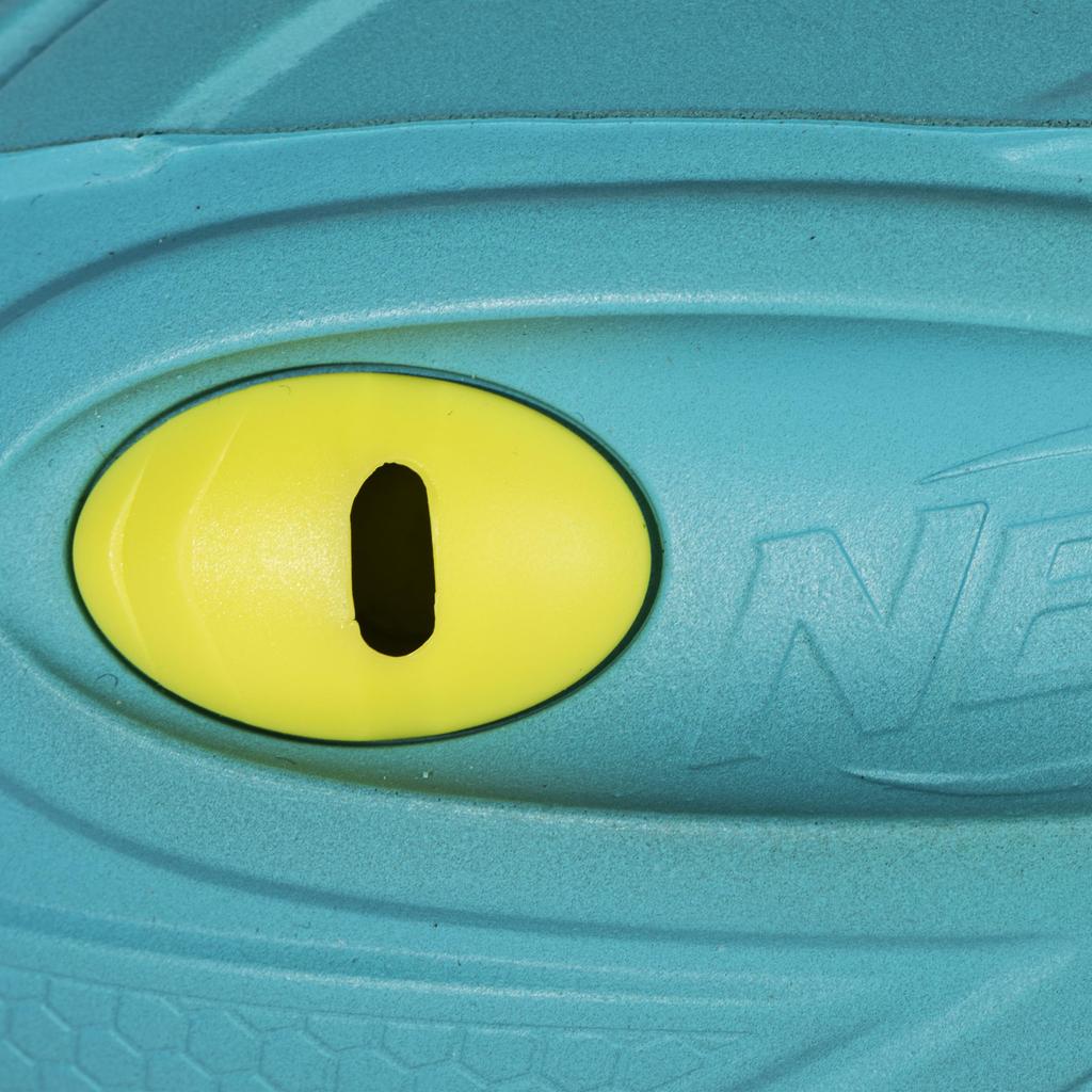 Nerf Vortex Aero Hauler Neon Foam Classic Long Distance Whistling Indoor Outdoor Fun Ball, Football, Flight-Optimizing Tail, Sound, & [Amazon