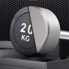 BOSHILI Fixed Rubber-Coated Barbell Set