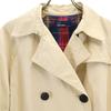 FRED PERRY trench coat 8 beige Women Used