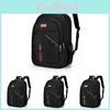 Backpack Oxford With Breathable Mesh And Letter Design For Office Outdoor And