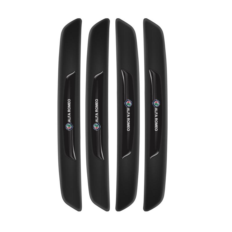 Car Door Anti Scratch Protection Strips Accessories For Alfa Romeo 156 159 147 4C 8C 166 Giulia Giulietta Mito Stelvio Spider GT