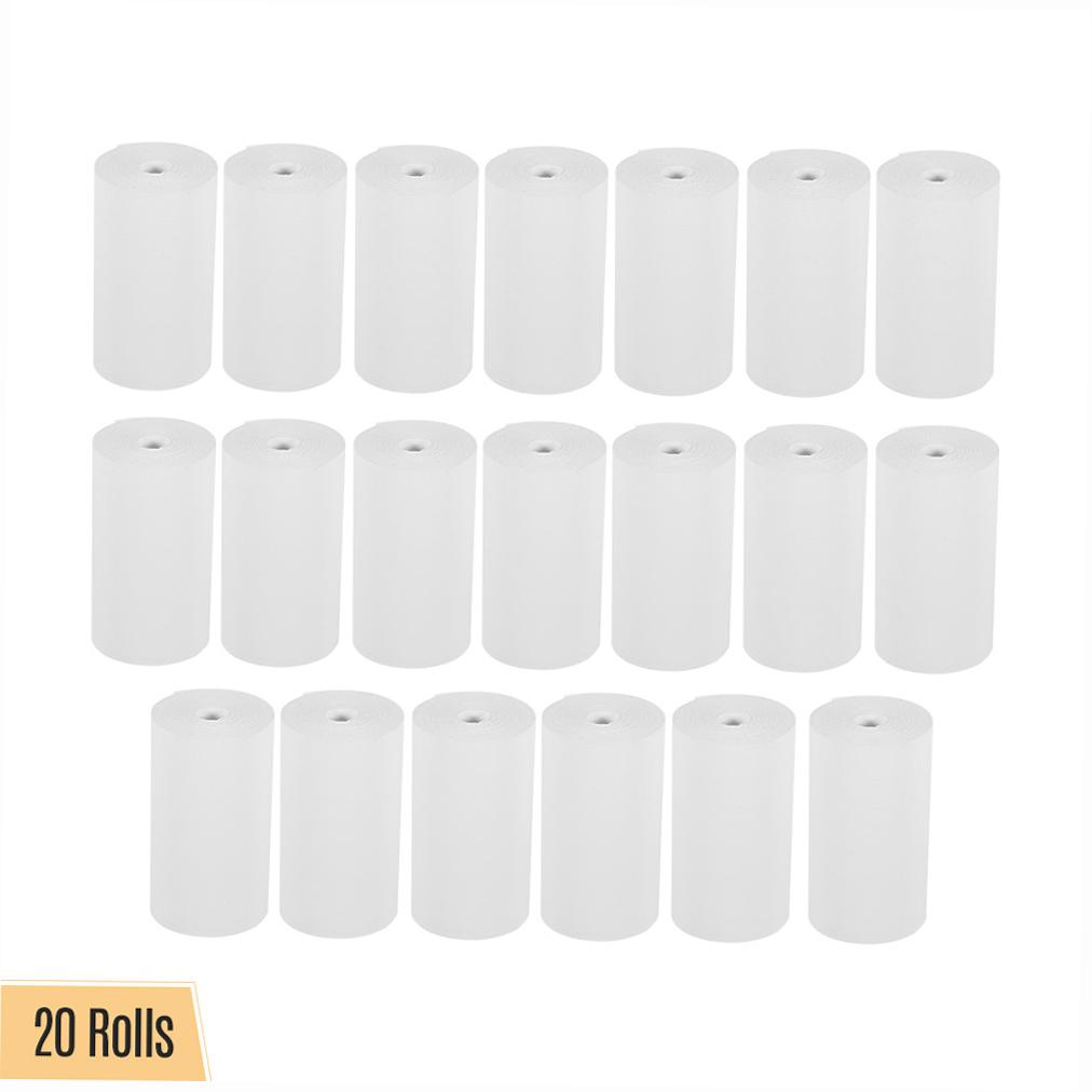 Thermal Paper Rolls 57*30mm Printer Paper Cash Register Rolls for Supermarket POS Receipt Paper Printing 20 Rolls