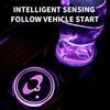 2Pcs Luminous Car Cup Coaster Holder Car Led Atmosphere Light For Ssangyong Korando Kyron Musso Rexton Tivoli Actyon Rodius 2022