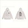 Mens Oversized Zip-Up Hooded Sweatshirt Casual Streetwear Cotton Pullover Fall