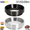 Aluminum Intelligent Dosing Ring For Bowl Coffee Powder Espresso Barista Tool For 51//53/54/58MM Profilter Coffee Tamper