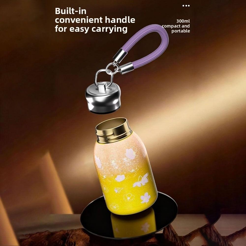 Leak Proof Insulated Cup 316 Stainless Steel Water Bottle Fashion Mini Thermal Cup  Sports