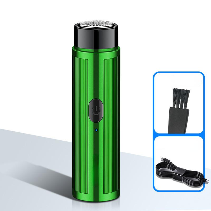 Tragbare Mini Elektrorasierer Bartschneider Männer Rasierer USB Reise Gesicht Rasierwerkzeug ZH