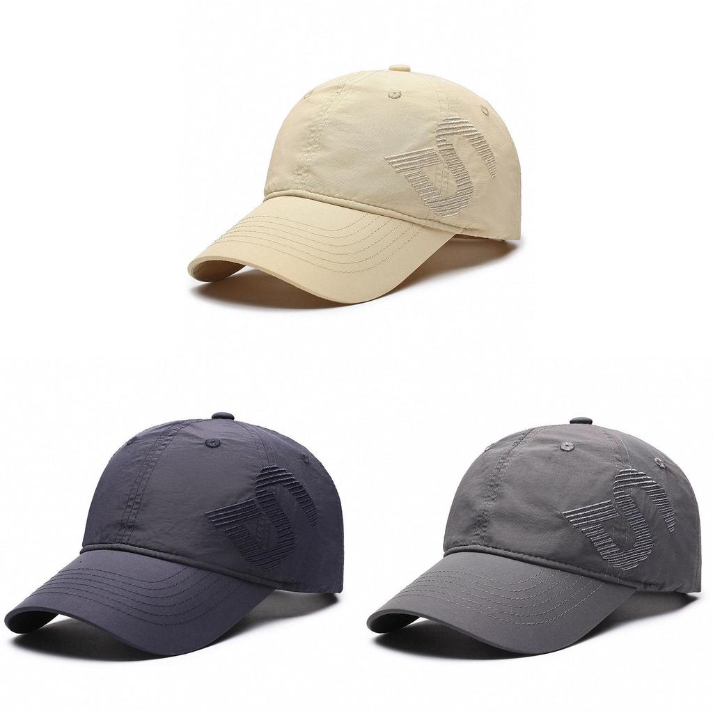 Klassische Baseballkappe mit Alphabet und Material für Sonnenschutz im Freien