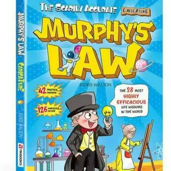 2026 Murphy s Law Comic: English Edition - Science Popularization Picture Book