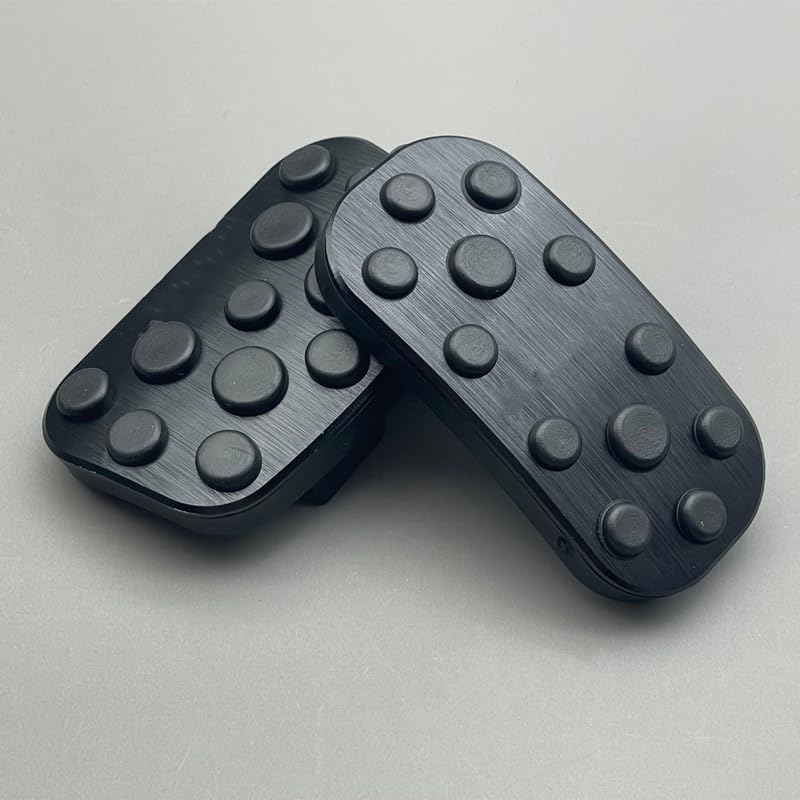 TADOKAPATU AQA-JTB Pedal Cover for Toyota New Aqua, Scratch Resistant, Stain Resistant, Stylish, Easy