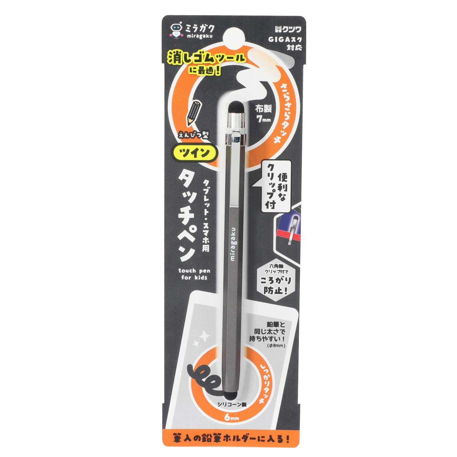 

Стилус Kutsuwa Twin Touch Pen, черный MT013BK