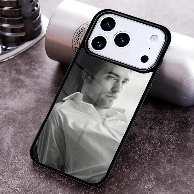 Robert Pattinson Standing Phone Case for iPhone 17 16 15 Pro Max Air 14 13 12 11 Plus Shockproof Capa Cover