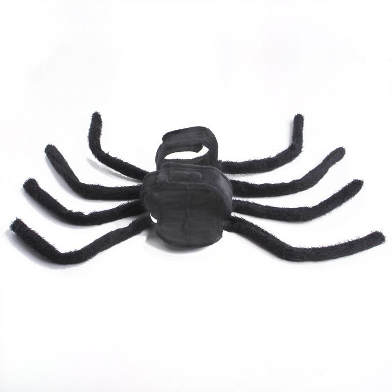 Dogs Creative Festival Transformation Puppy Cosplay Costume Halloween Pet Costume Spider Chest Back Design for Cats Small Medium