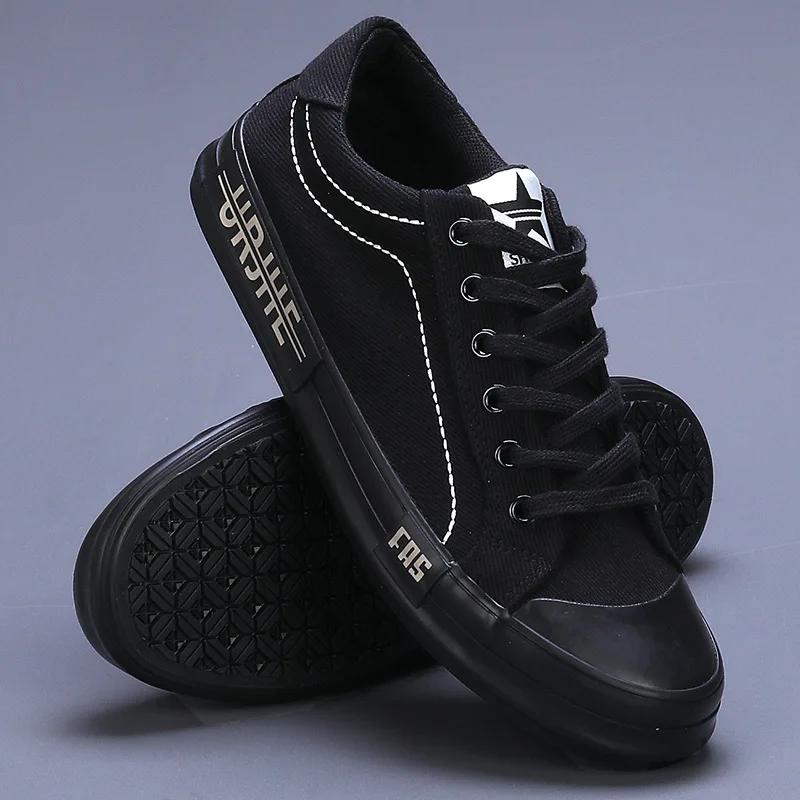 Herr Canvas Skor Casual Sneakers Bekväma Lågskurna Vulkaniserade Skor Herr Espadrille Halkfria Casual Skor Herr Flats 2024